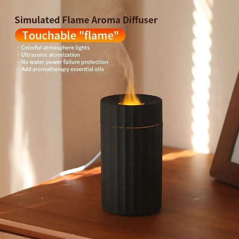 Air Humidifier with Flame
